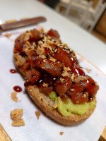 tostadita de atún rojo macerado